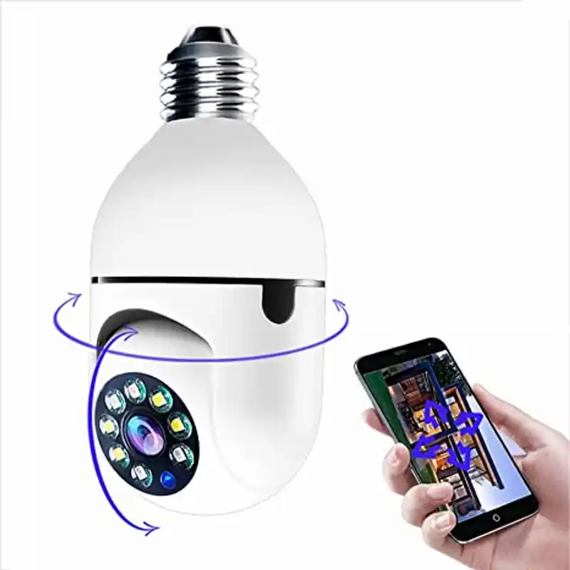 IP বাল্ব সিস্টেম 360° মুভিং ক্যামেরা