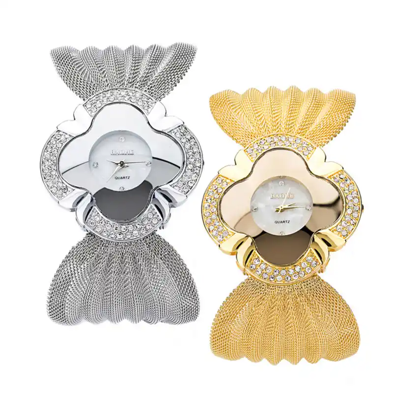 ELEGANT BUTTERFLY GOLD WATCH