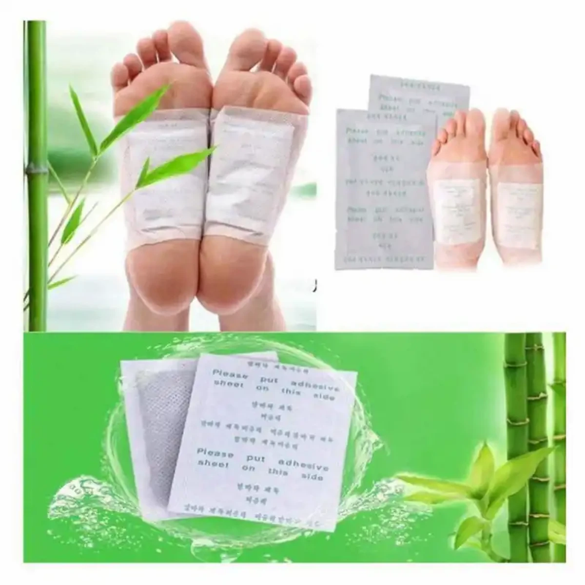 Original kinoki detox foot pad 1 Packet (10 pcs )