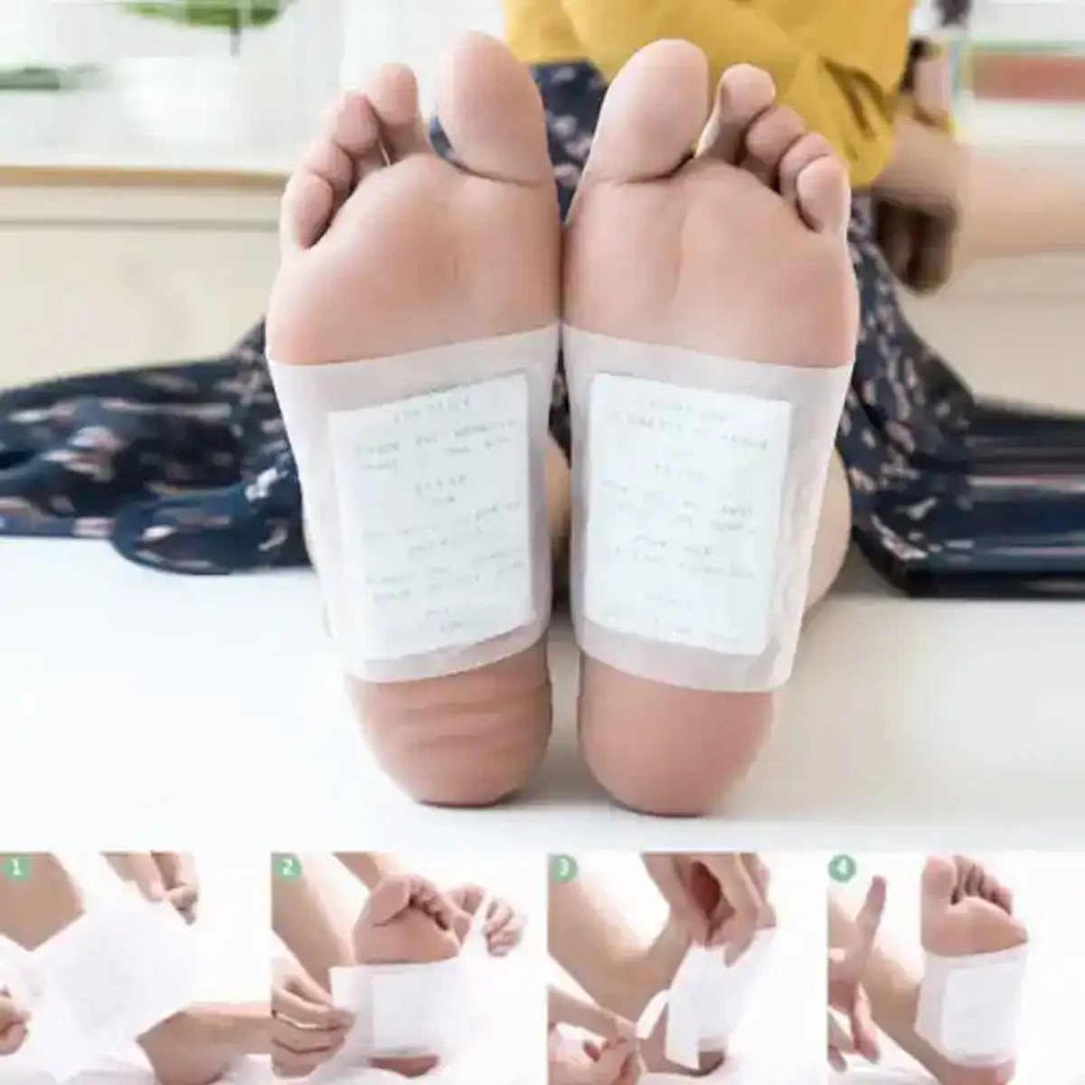 Original kinoki detox foot pad 1 Packet (10 pcs )