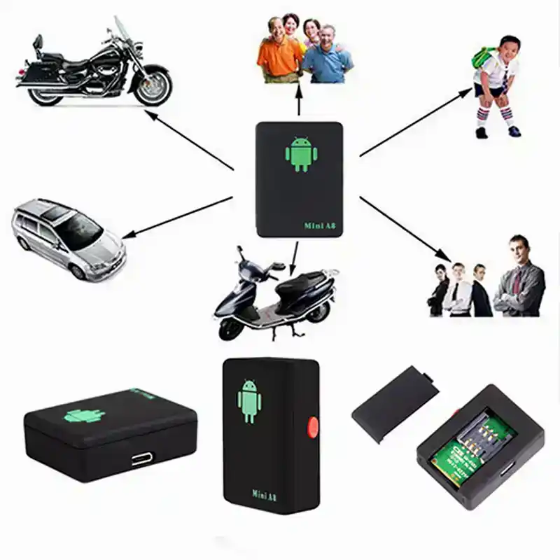 সিম ডিভাইস GPS Tracker A8