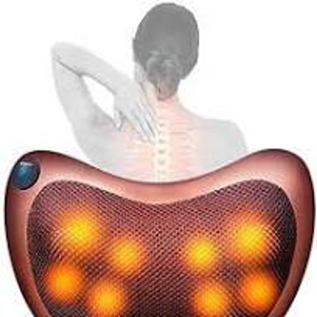Electric Heating Pillow Massager (গাড়ি এবং চেয়ার এ ব্যবহার করুন)
