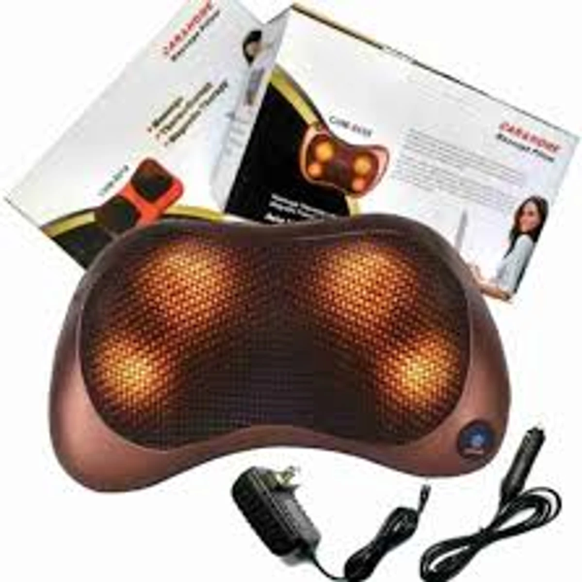 Electric Heating Pillow Massager (গাড়ি এবং চেয়ার এ ব্যবহার করুন)