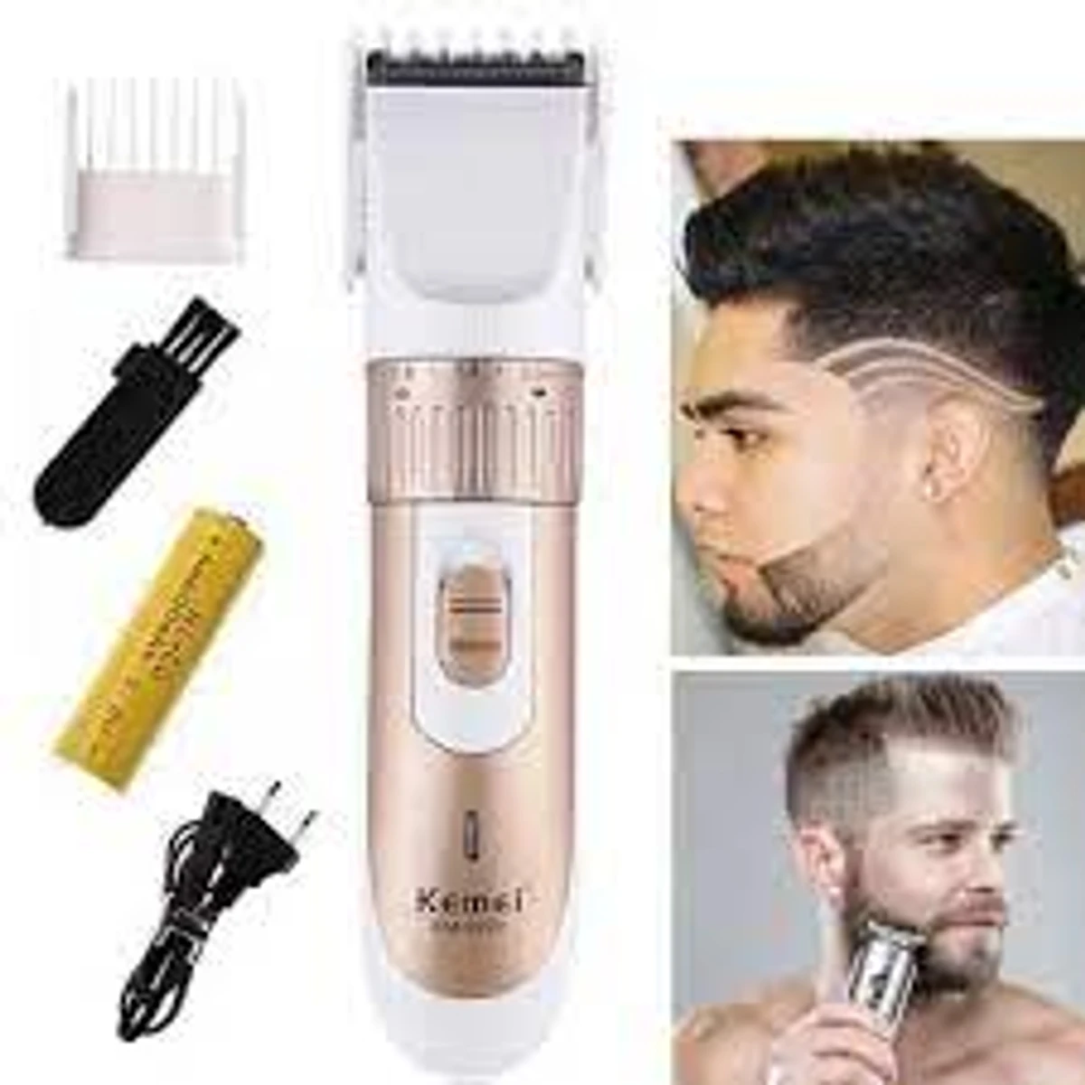 KEMEI KM-9020 RECHARGEABLE HAIR TRIMMER