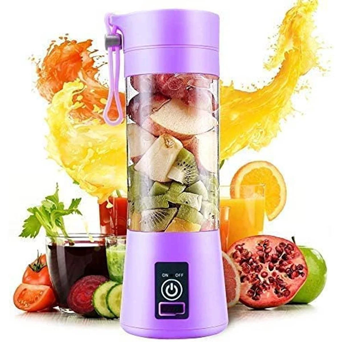 Rechargeable Portable Juice Blender Machine