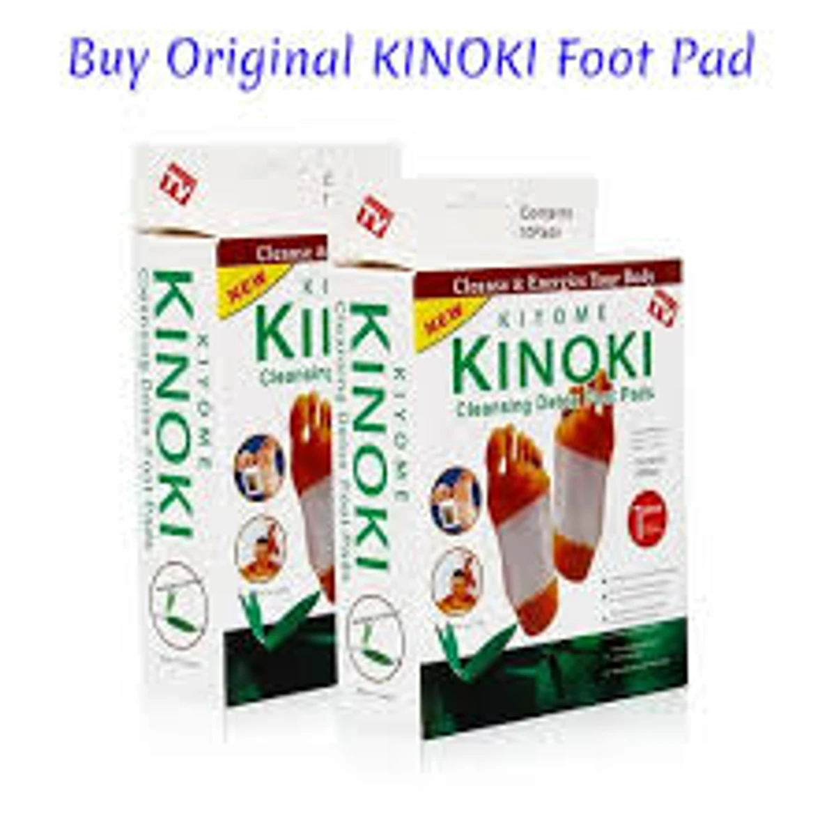 Original kinoki detox foot pad 5 Packet (50 pcs Full Course)