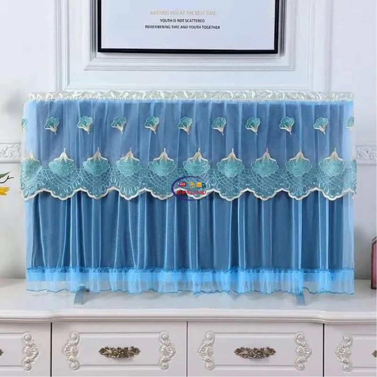 Fashionable TV Cover Dustproof Stylish (42" Blue color)
