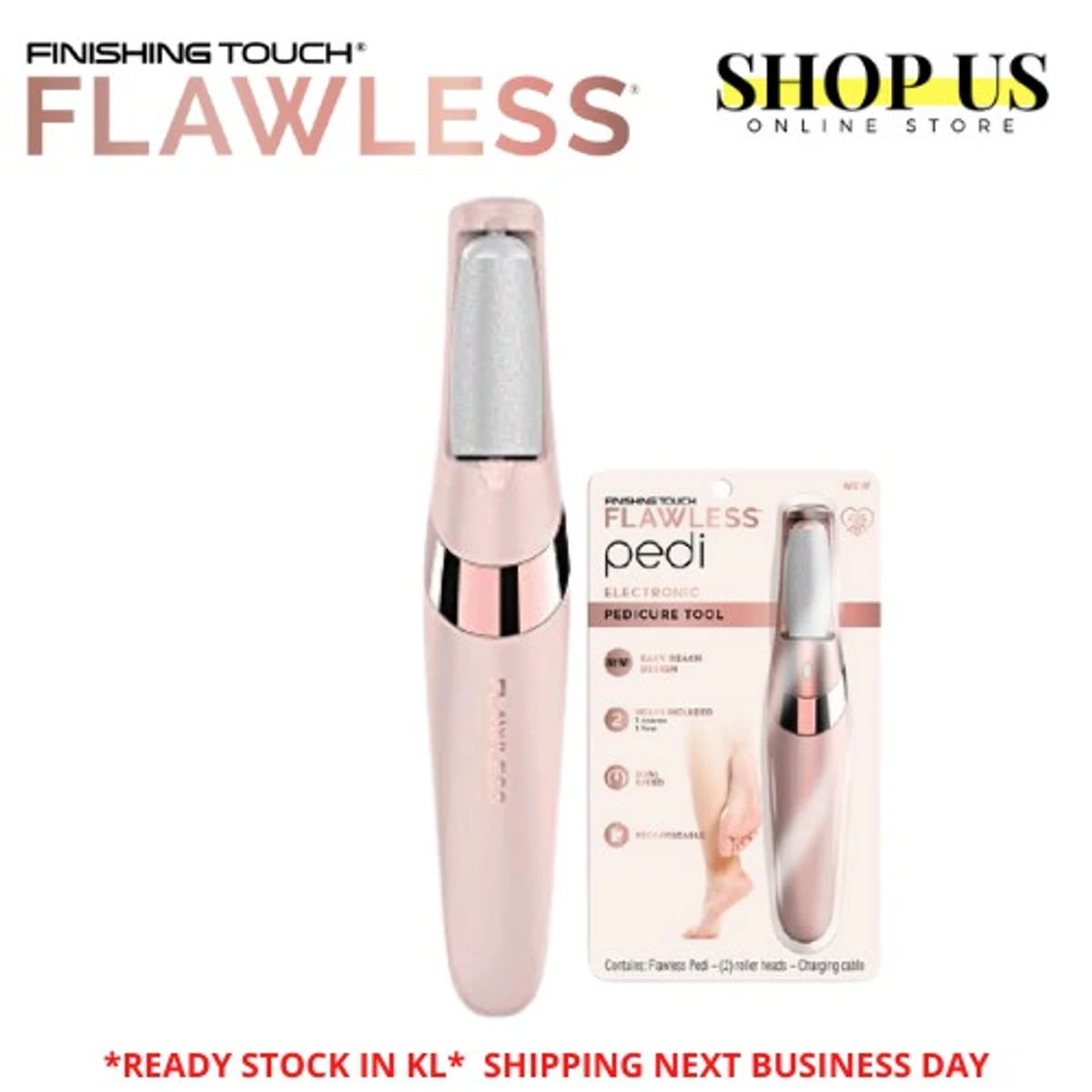 Pedi Electronic Tool File and Callus Remover Pedicure.