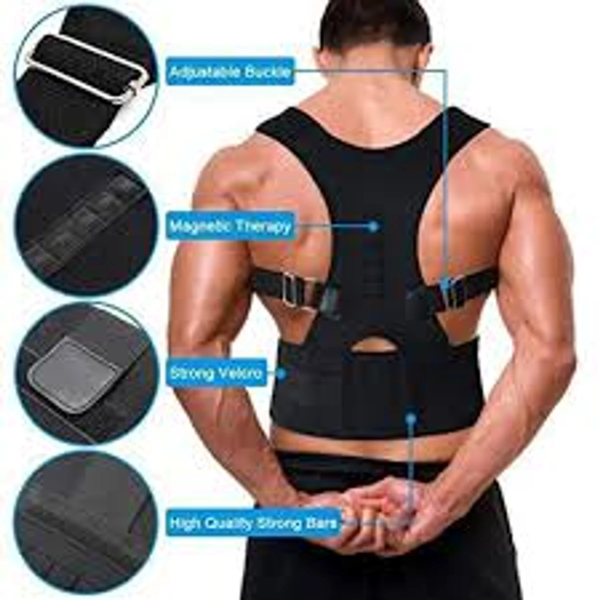 👉Premium Quality Back Pain Relief Back Support Belt